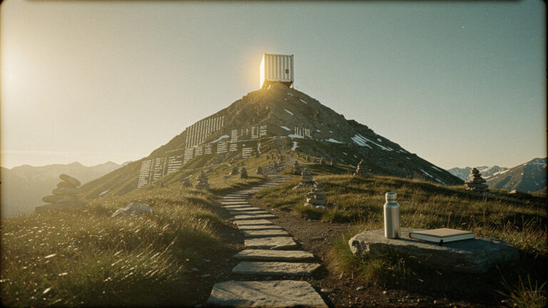 Featured image for This simple container turned my markdown files into a personal wiki. Style: vintage_film.