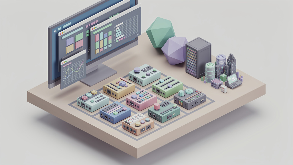 Featured image for My Linux Toolkit Is Full of Oddities. Style: isometric.
