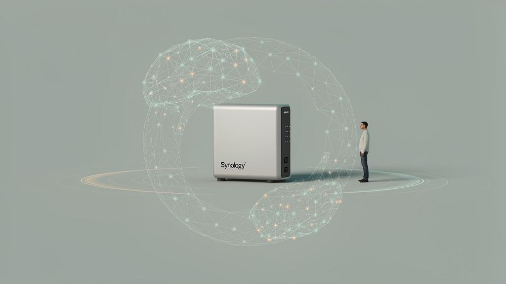 Featured image for Stop Renting Your AI Coding Assistant: Run Claude Code on Your Own Synology NAS. Style: minimalist.