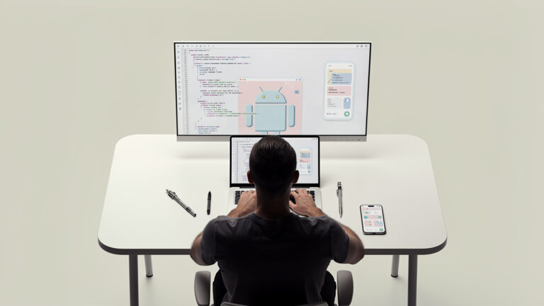 Featured image for Google Finally Let GPT and Claude Into Android Studio, and It Changes Everything. Style: minimalist.