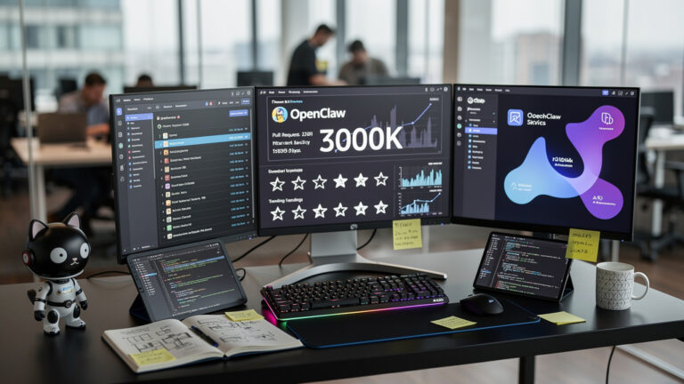 Featured image for OpenClaw Hit 300K Stars Then Google Dropped Spark. Here Is What Actually Changed.. Style: photorealistic.