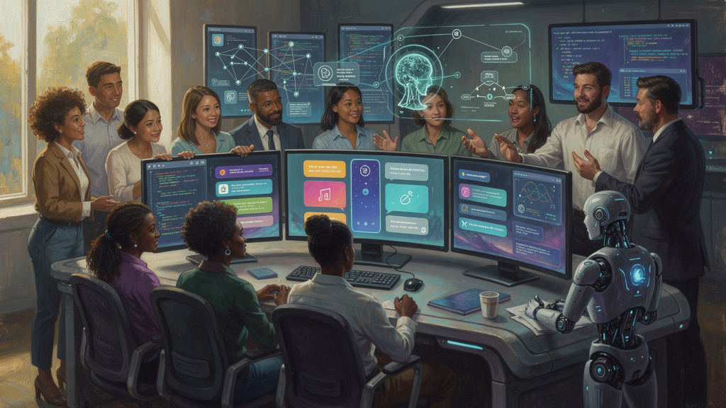 Featured image for Connect OpenClaw to WhatsApp, Telegram, Slack & More. Style: editorial_painting.