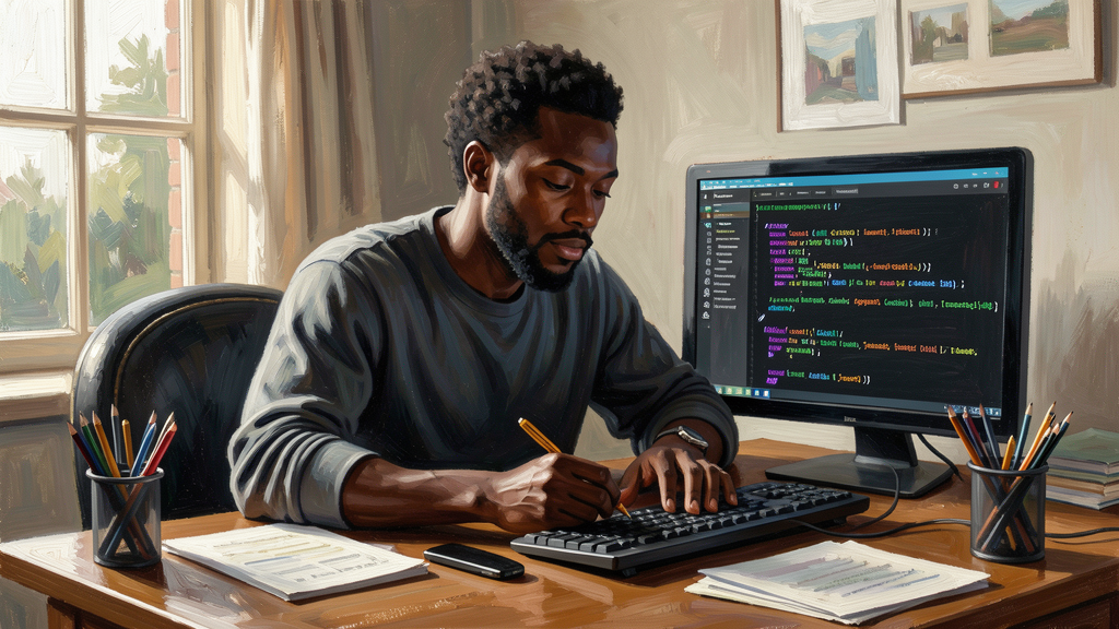 Featured image for Claude Code: Agentic Coding Tool for Terminal. Style: editorial_painting.