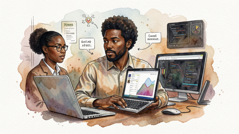 Featured image for GitNexus: Zero-Server Code Intelligence Engine. Style: watercolor.