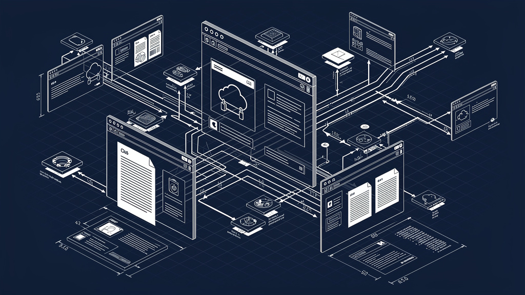 Featured image for The Browser Rebellion Microsoft Did not See Coming. Style: blueprint.