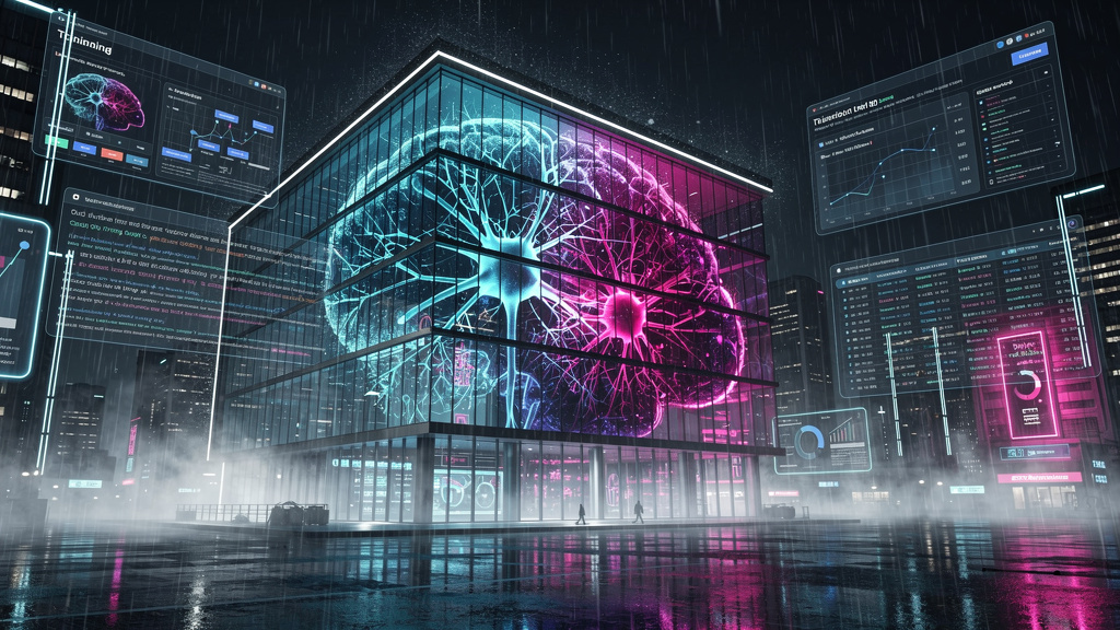 Featured image for A German Court Just Called Google's Bluff on AI Hallucinations. Style: cyberpunk.