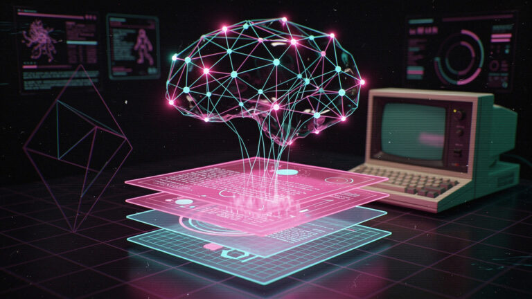 Featured image for Your PDFs Are Breaking Your AI (And Nobody Talks About It). Style: analog_retro.