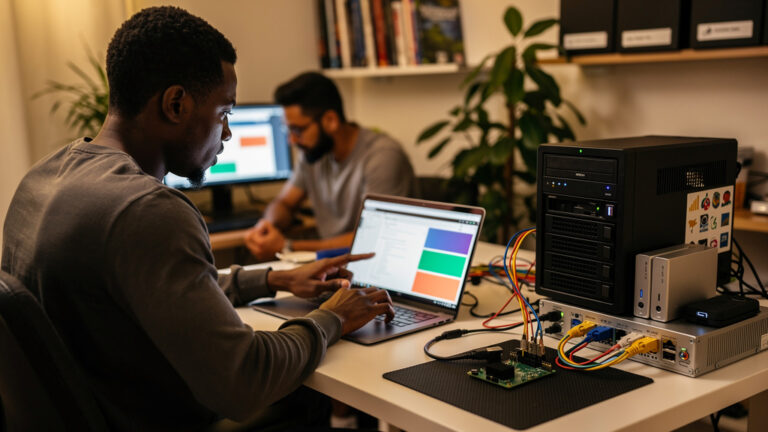 Featured image for Raspberry Pi OS 2026 just dropped with kernel 6.18 LTS and Labwc 0.9.7. Style: concrete_people_editorial_infrastructure_workflow.