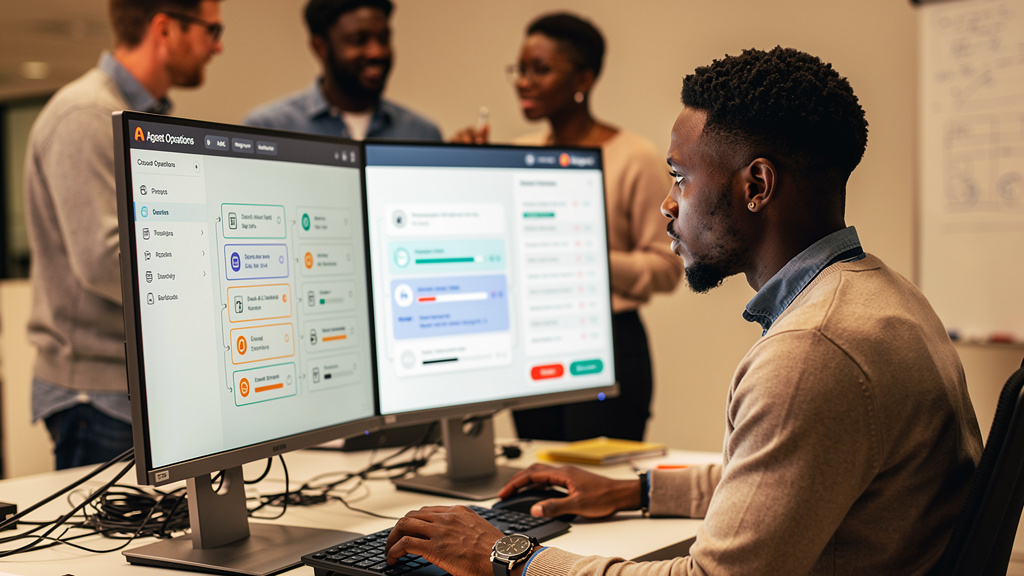Featured image for An introduction to cloud document management. Style: concrete_people_editorial_ai_agent_workflow.