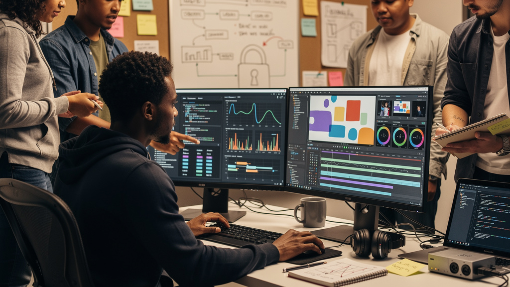 Featured image for Why Shotcut 26.6’s Vulkan Upgrade is a Game-Changer for Open-Source Video Editing. Style: concrete_people_editorial_general_article_workflow.