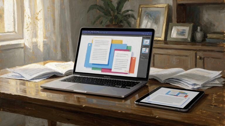 Featured image for ONLYOFFICE Just Made PDF Editing Actually Usable. Style: editorial_painting.