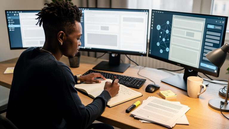 Featured image for Comparing seven AI writing tools in 2026 without buying hype. Style: topic-grounded-v5-people-first-logo-safe_featured_general_article_workflow.