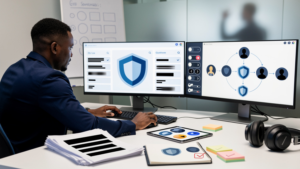 Featured image for How to actually do GDPR compliance without losing a week. Style: topic-grounded-v5-people-first-logo-safe_featured_general_article_workflow.