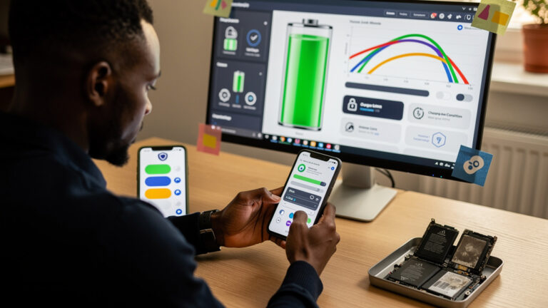 Featured image for The iPhone battery settings that matter over three years. Style: topic-grounded-v5-people-first-logo-safe_featured_general_article_workflow.