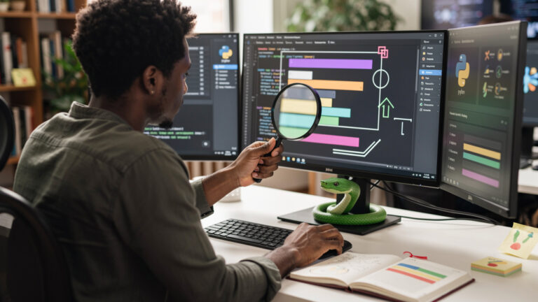 Featured image for Real Python mixin quiz: 10 questions that sharpen your eye. Style: topic-grounded-v5-people-first-logo-safe_featured_general_article_workflow.