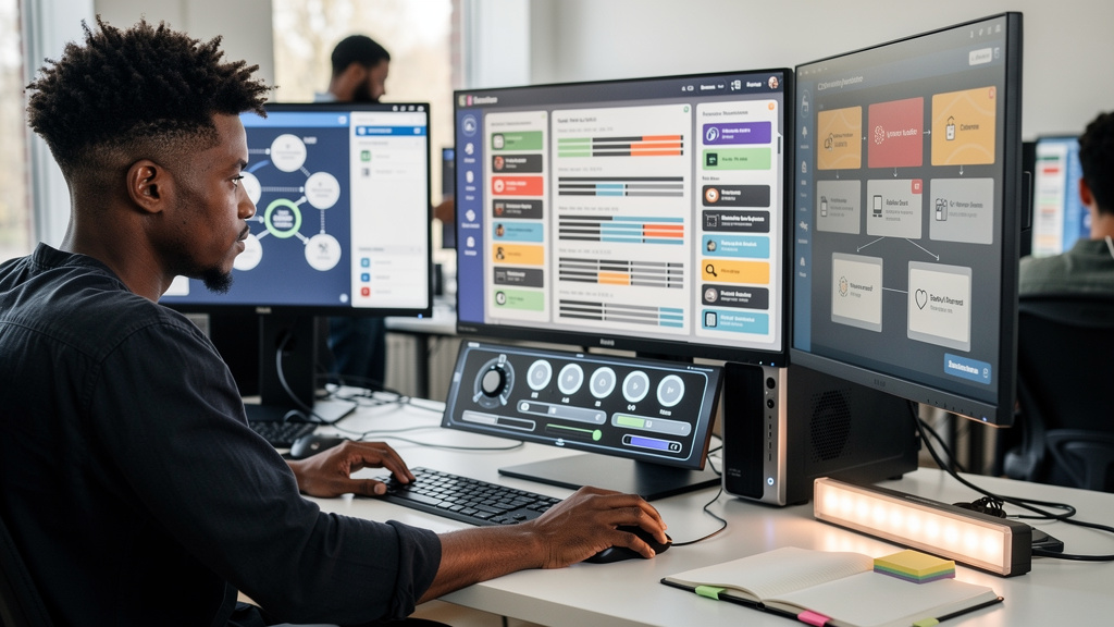 Featured image for What Chrome's new auto-clicking actually does to your workflow. Style: topic-grounded-v5-people-first-logo-safe_featured_ai_agent_workflow.