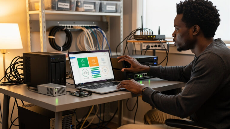 Featured image for Self-hosting did not kill these four subscriptions. Style: topic-grounded-v5-people-first-logo-safe_featured_infrastructure_workflow.