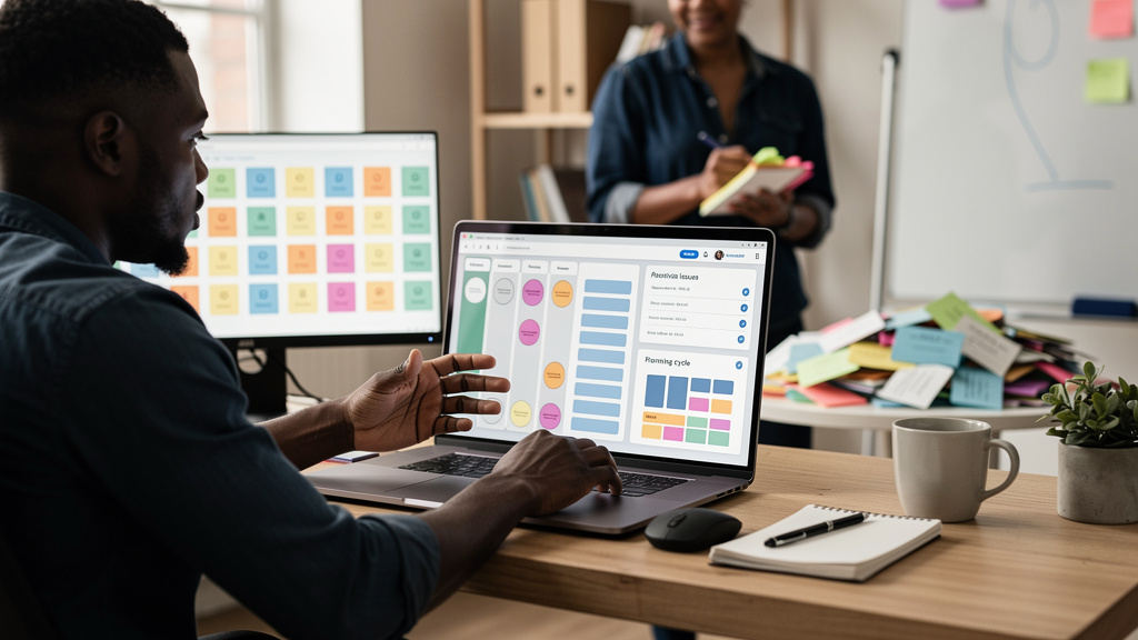Featured image for Run a self-hosted game backlog manager on your Synology NAS. Style: topic-grounded-v5-people-first-logo-safe_featured_saas_workflow.