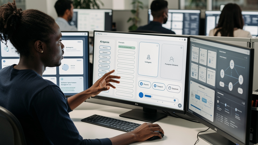 Featured image for ChatGPT Free now has no text chat cap. Here is what still costs you. Style: topic-grounded-v5-people-first-logo-safe_featured_ai_agent_workflow.