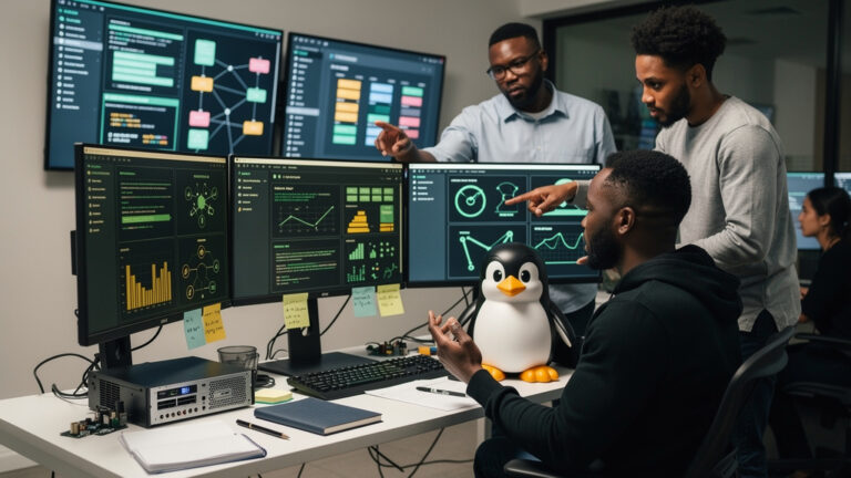 Featured image for Linux weekly triage: seven FOSS stories worth your attention. Style: topic-grounded-v5-people-first-logo-safe_featured_general_article_workflow.