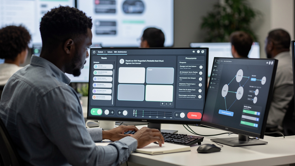 Featured image for GitHub Copilot slash commands: the three that pay for themselves. Style: topic-grounded-v5-people-first-logo-safe_featured_ai_agent_workflow.