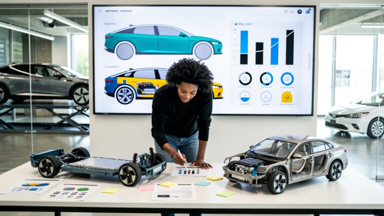 Featured image for Why a 2022 Ioniq 5 costs less than a Corolla in 2026. Style: topic-grounded-v5-people-first-logo-safe_featured_general_article_workflow.