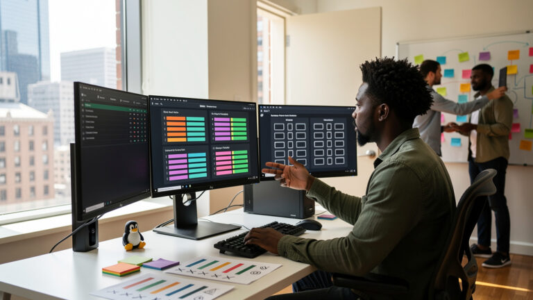 Featured image for Eight free Linux duplicate finders ranked by real cost. Style: topic-grounded-v5-people-first-logo-safe_featured_general_article_workflow.
