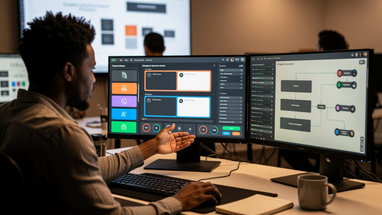 Featured image for Why every AI rewrite of your docs loses something you meant to keep. Style: topic-grounded-v5-people-first-logo-safe_featured_ai_agent_workflow.