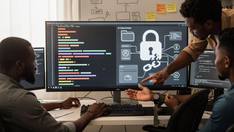 Featured image for Opencode is an open source ai coding agent for your terminal. Style: topic-grounded-v5-people-first-logo-safe_featured_general_article_workflow.