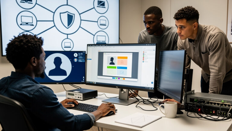 Featured image for rustdesk lets me ditch teamviewer on my own network. Style: topic-grounded-v5-people-first-logo-safe_featured_general_article_workflow.