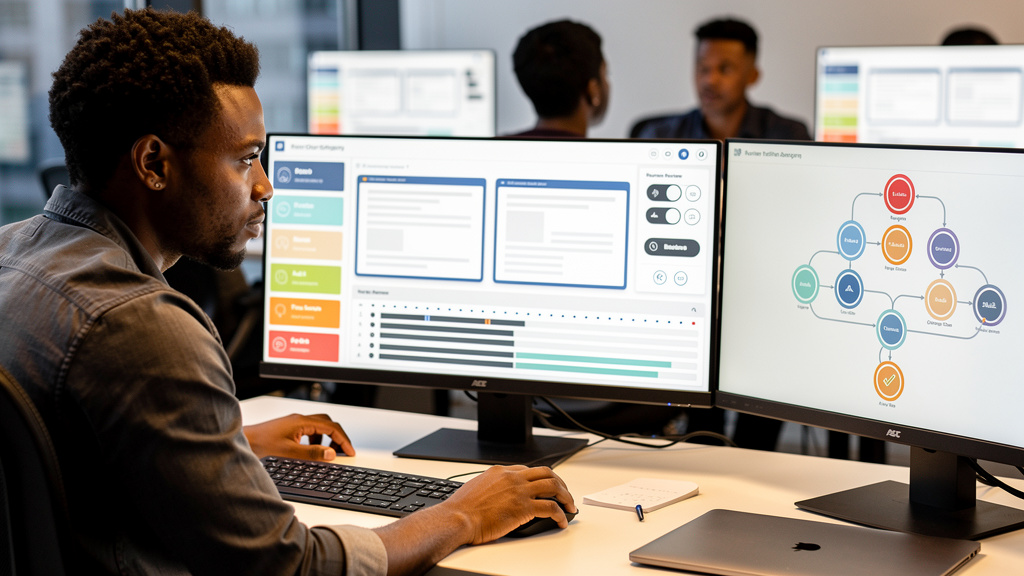 Featured image for arena.ai lets you test frontier AI models in one tab. Style: topic-grounded-v5-people-first-logo-safe_featured_ai_agent_workflow.