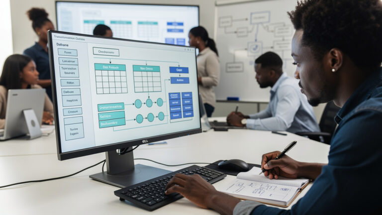 Featured image for Your coding agent already knows everything except what it cannot see. Style: topic-grounded-v5-people-first-logo-safe_featured_database_workflow.