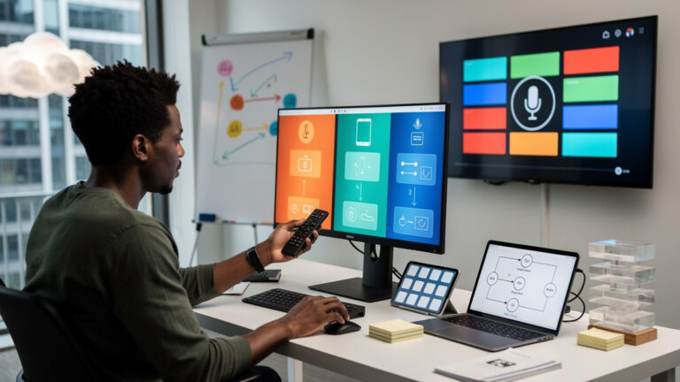 Featured image for Amazon's free Fire TV assistant still loses to Gemini. Style: topic-grounded-v5-people-first-logo-safe_featured_general_article_workflow.