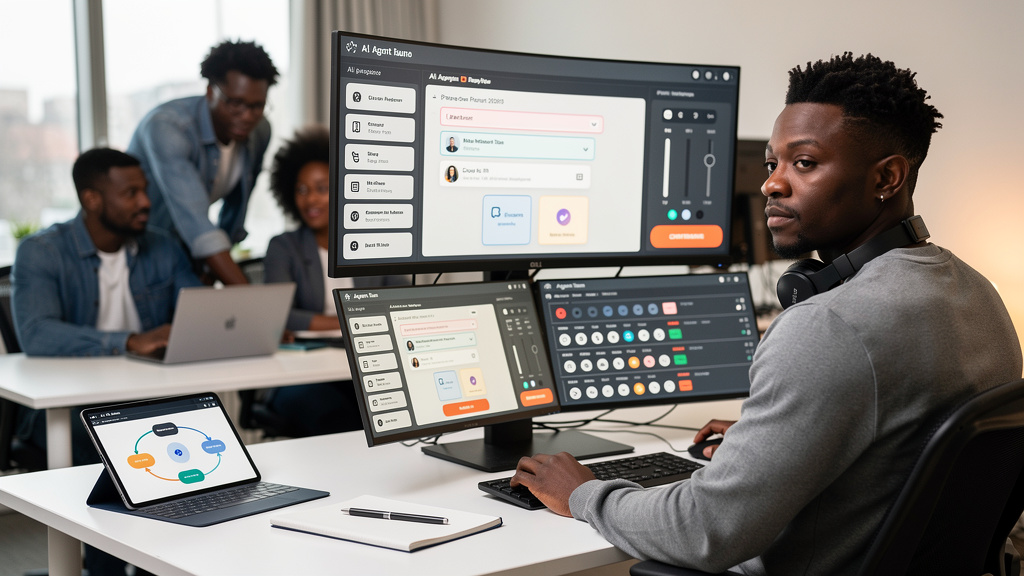 Featured image for Warp's Software Factory Pitch Is Real Because AI Now Owns the Glue. Style: topic-grounded-v5-people-first-logo-safe_featured_ai_agent_workflow.