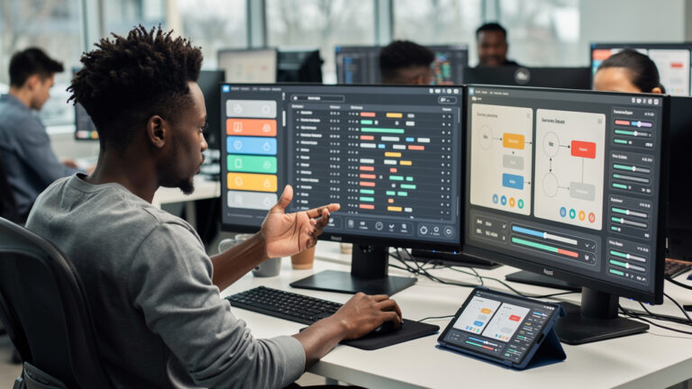 Featured image for Three touchpad settings that fix a stuck left-click problem. Style: topic-grounded-v5-people-first-logo-safe_featured_ai_agent_workflow.