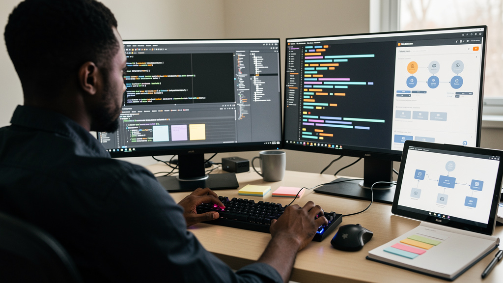 Featured image for When F5 does nothing in Visual Studio: four config checks. Style: topic-grounded-v5-people-first-logo-safe_featured_general_article_workflow.