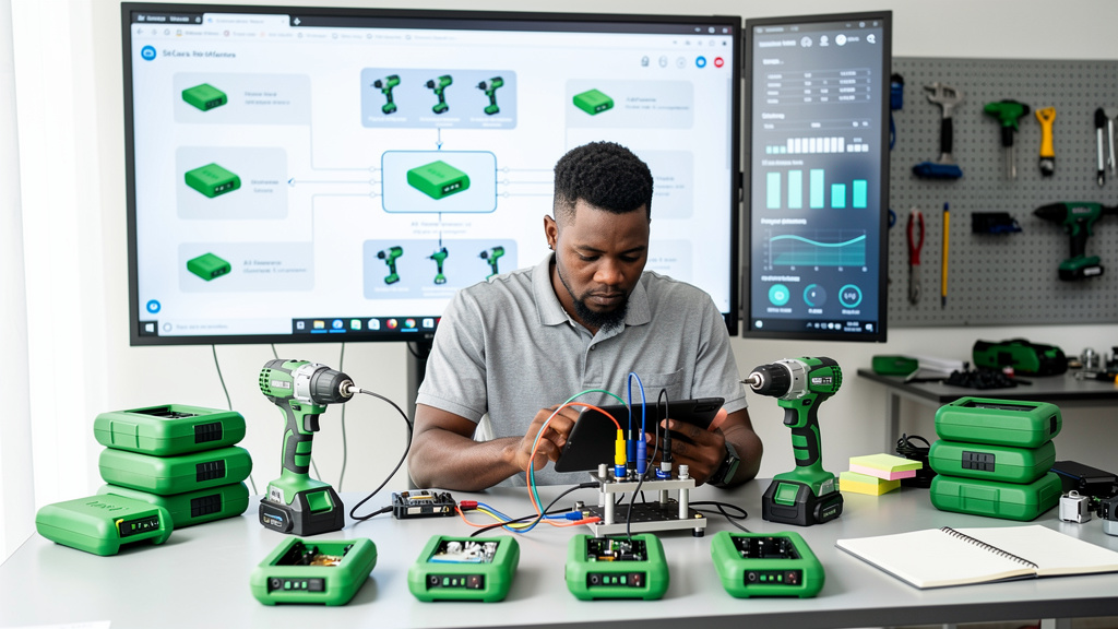 Featured image for Ryobi hides four battery systems under one green paint job. Style: topic-grounded-v5-people-first-logo-safe_featured_general_article_workflow.