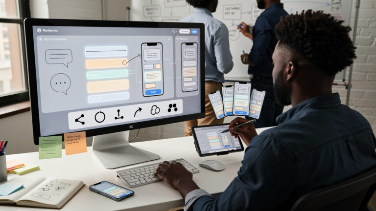 Featured image for The hidden ChatGPT feature that builds apps from plain English. Style: topic-grounded-v5-people-first-logo-safe_featured_general_article_workflow.