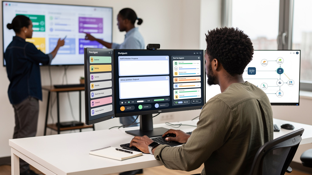 Featured image for Google's $1.5B Mechanize bet is a roadmap for coding tools. Style: topic-grounded-v5-people-first-logo-safe_featured_ai_agent_workflow.