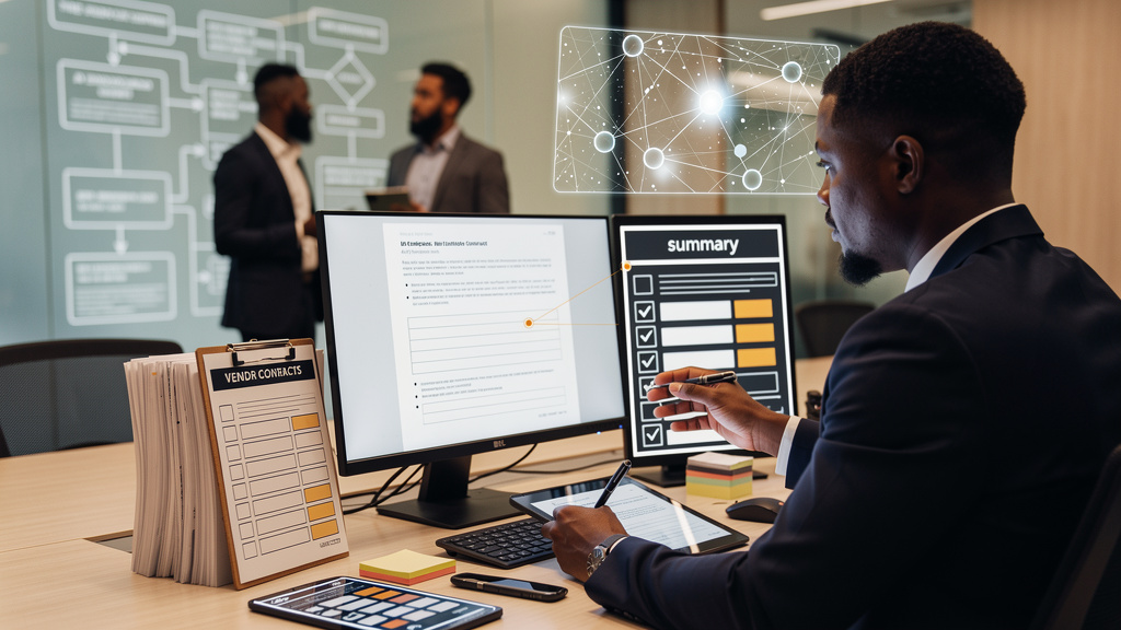 Featured image for A pre-sign checklist for every AI vendor touching your contracts. Style: topic-grounded-v5-people-first-logo-safe_featured_general_article_workflow.