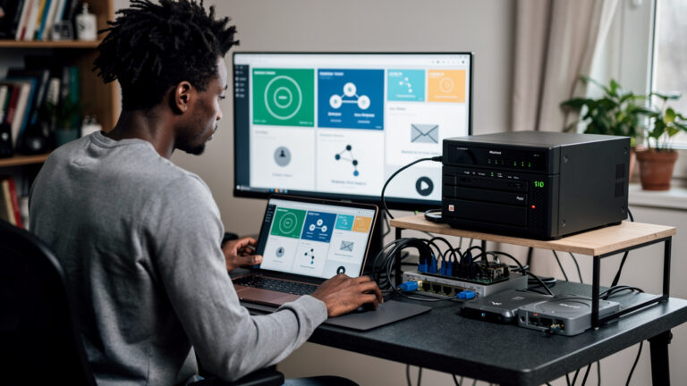 Featured image for Six ways to test an open port without installing telnet on Linux. Style: topic-grounded-v5-people-first-logo-safe_featured_infrastructure_workflow.