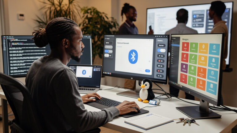 Featured image for Picking the right Bluetooth manager for your Linux desktop. Style: topic-grounded-v5-people-first-logo-safe_featured_general_article_workflow.