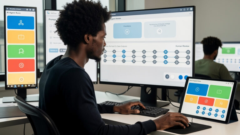 Featured image for Google's weekly Flash cadence is your quarterly model decision. Style: topic-grounded-v5-people-first-logo-safe_featured_ai_agent_workflow.