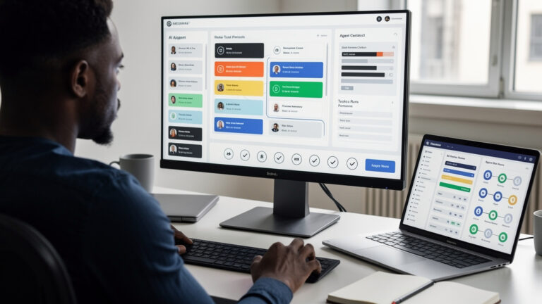 Featured image for Vercel just turned prompt management into its own product category. Style: topic-grounded-v5-people-first-logo-safe_featured_ai_agent_workflow.