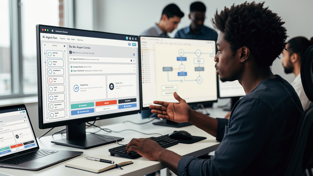 Featured image for Why AI observability needs its own telemetry model now. Style: topic-grounded-v5-people-first-logo-safe_featured_ai_agent_workflow.