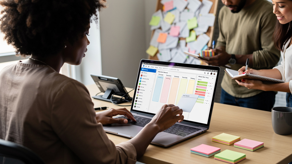 Featured image for One Window, Three Panels, Zero Tab Switching for AI Code Review. Style: topic-grounded-v5-people-first-logo-safe_featured_saas_workflow.