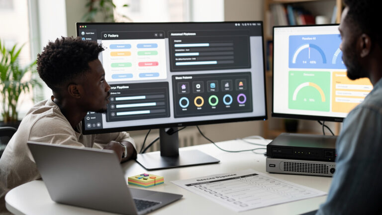 Featured image for fedora 45 beta is the release where the quiet parts matter most. Style: topic-grounded-v5-people-first-logo-safe_featured_general_article_workflow.
