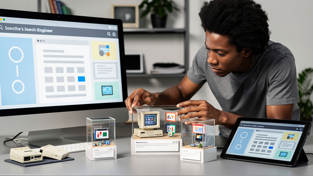 Featured image for A Search Engine Built a Tiny Museum for an Older Internet. Style: topic-grounded-v5-people-first-logo-safe_featured_general_article_workflow.