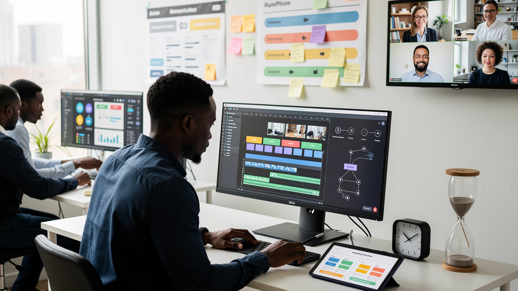 Featured image for in-house team or agency for an mvp: pick the burn clock. Style: topic-grounded-v5-people-first-logo-safe_featured_general_article_workflow.