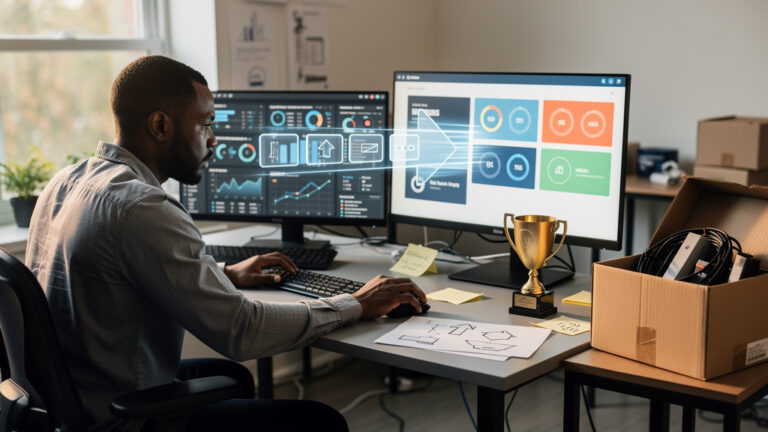 Featured image for The software you keep delaying is a sunk cost you stop noticing. Style: topic-grounded-v5-people-first-logo-safe_featured_general_article_workflow.